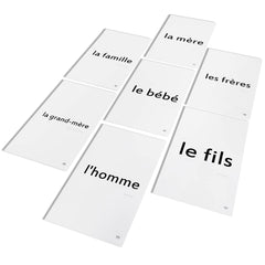 Pat's Flash Cards verb cards present actions to support beginner sentence building