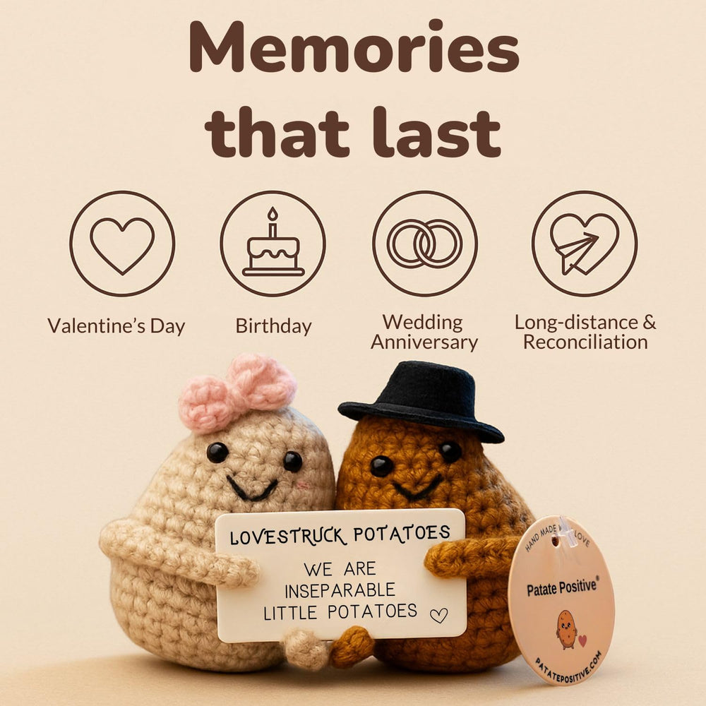 Love Potatoes gift packaging ready to gift for couples