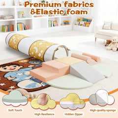 PATAZOK lightweight blocks are easy for little hands to move and rearrange.
