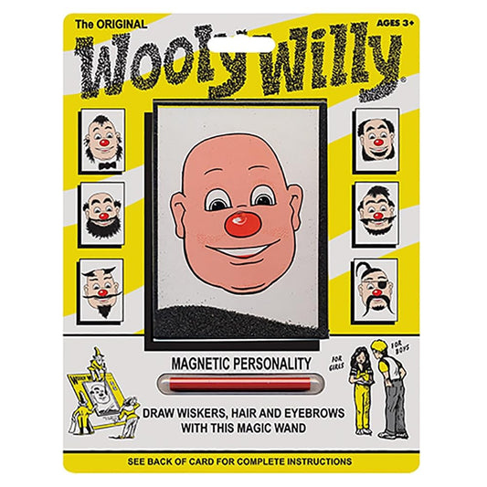 Patch Wooly Willy Original face with magnetic wand for endless expressions.