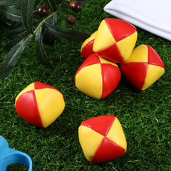Patelai juggling balls stitching design adds durability for repeated use.