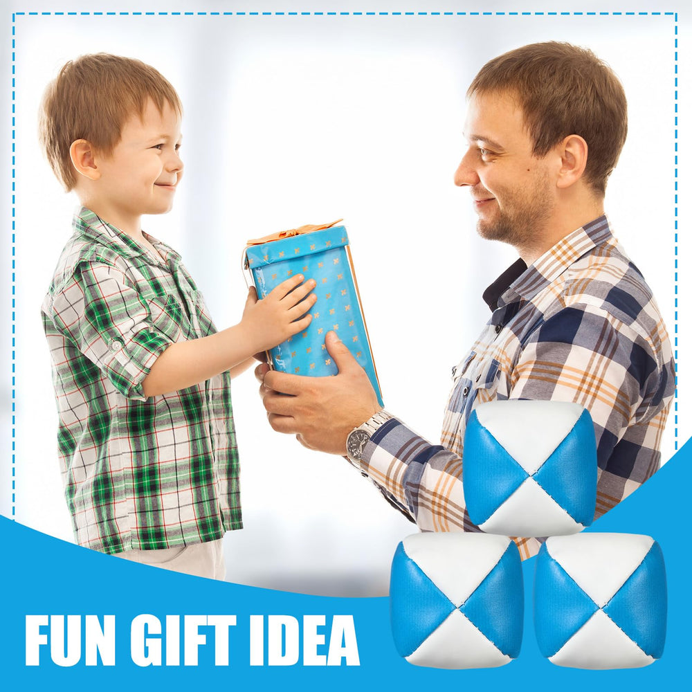 Patelai soft fabric juggling balls provide comfortable hand feel during play