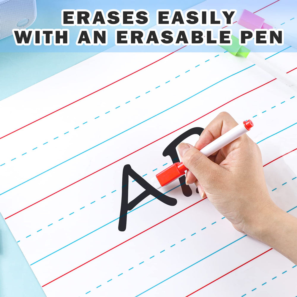 Patelai large 55 x 43 cm sheet provides ample space for sentences and examples