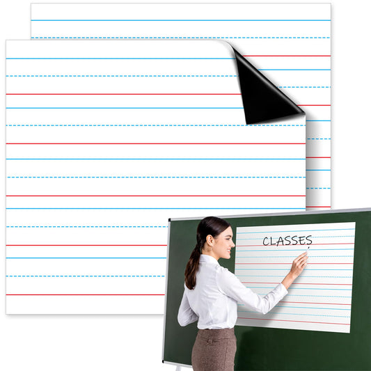 Patelai magnetic handwriting paper on whiteboard offering a large writing area for group notes