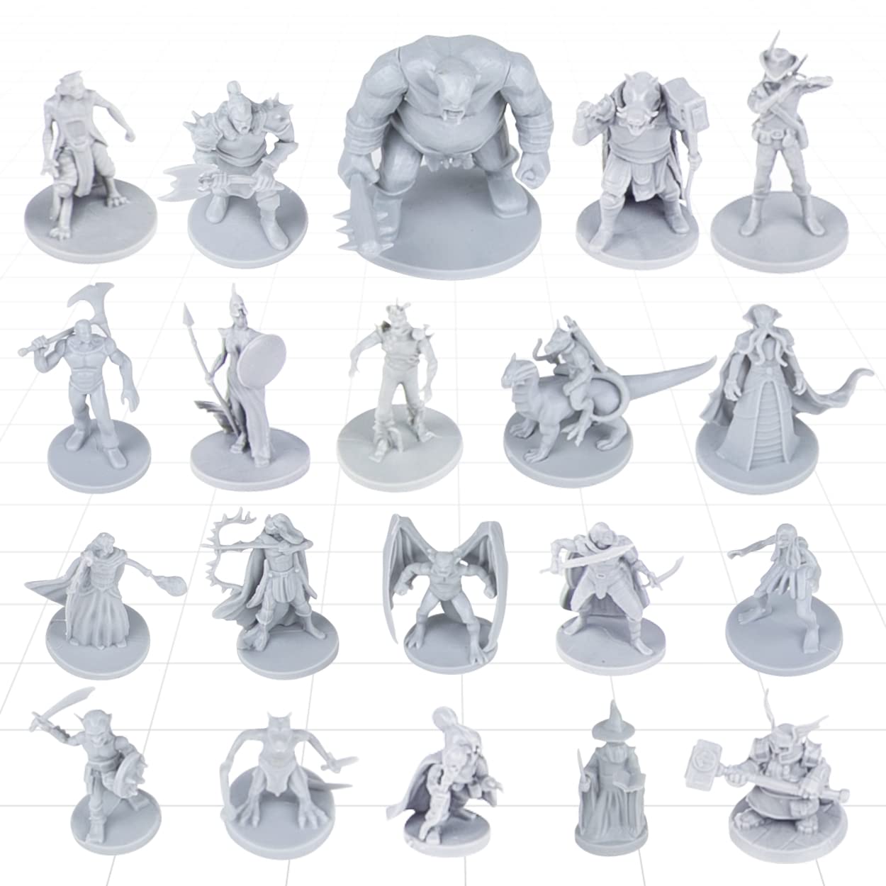 Path Gaming brain eater miniature for fearsome tabletop threats.