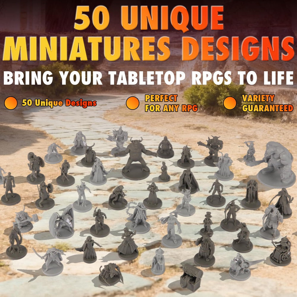 Path Gaming diverse-28mm-miniatures ideal for versatile tabletop RPGs.