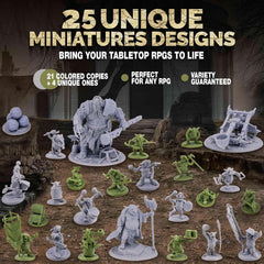 Path Gaming Fantasy Goblins Set standard goblin figure 03 unpainted for hobby painting