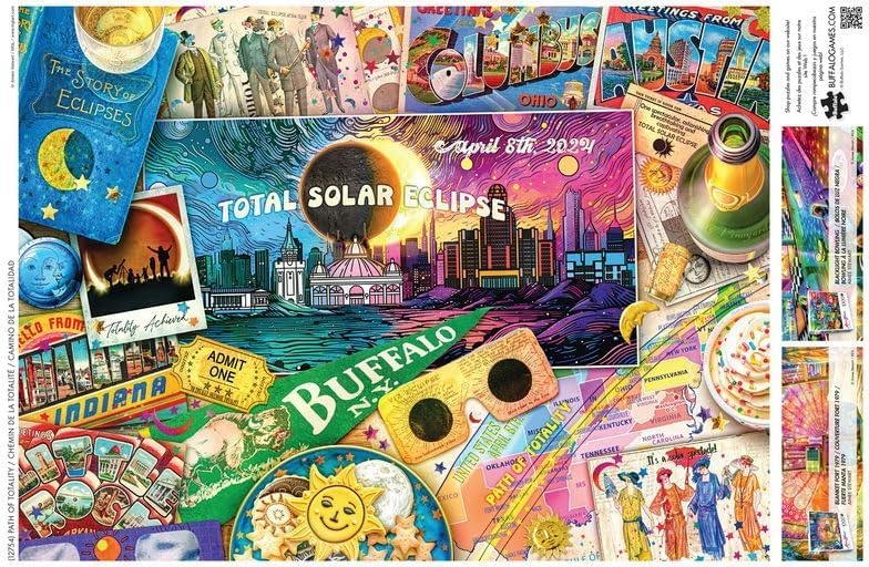 Path of Totality poster included to guide assembly and speed progress.