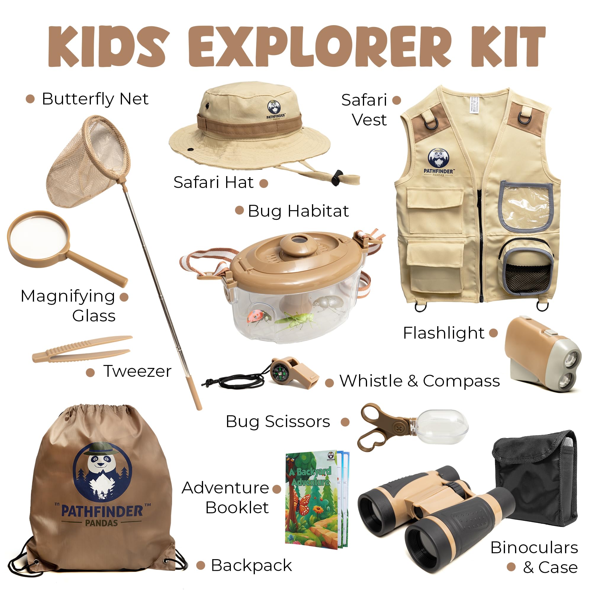 Pathfinder Pandas adventure guide helps kids plan and document discoveries