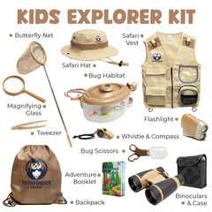 PATHFINDER PANDAS flashlight brightens evening nature hunts