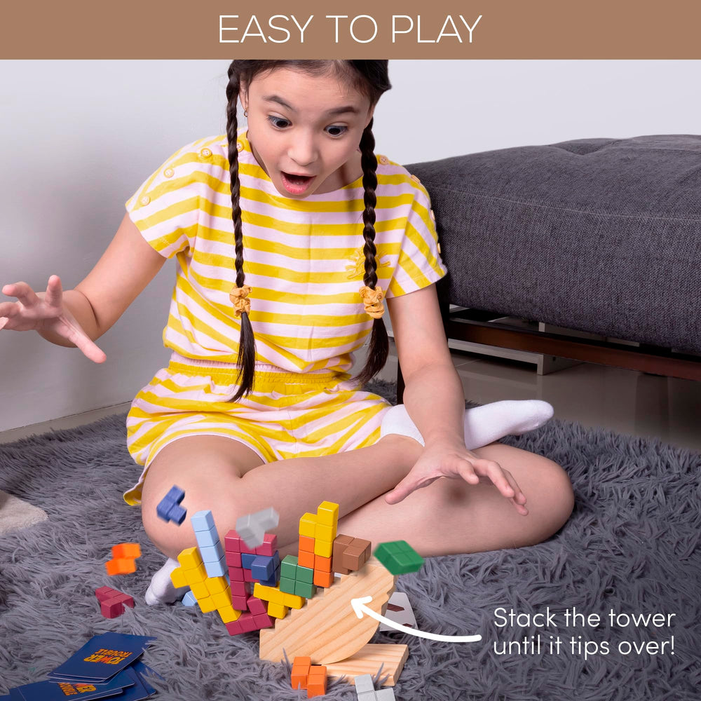 Pathfinder Pandas earth-toned blocks with natural texture for immersive play.