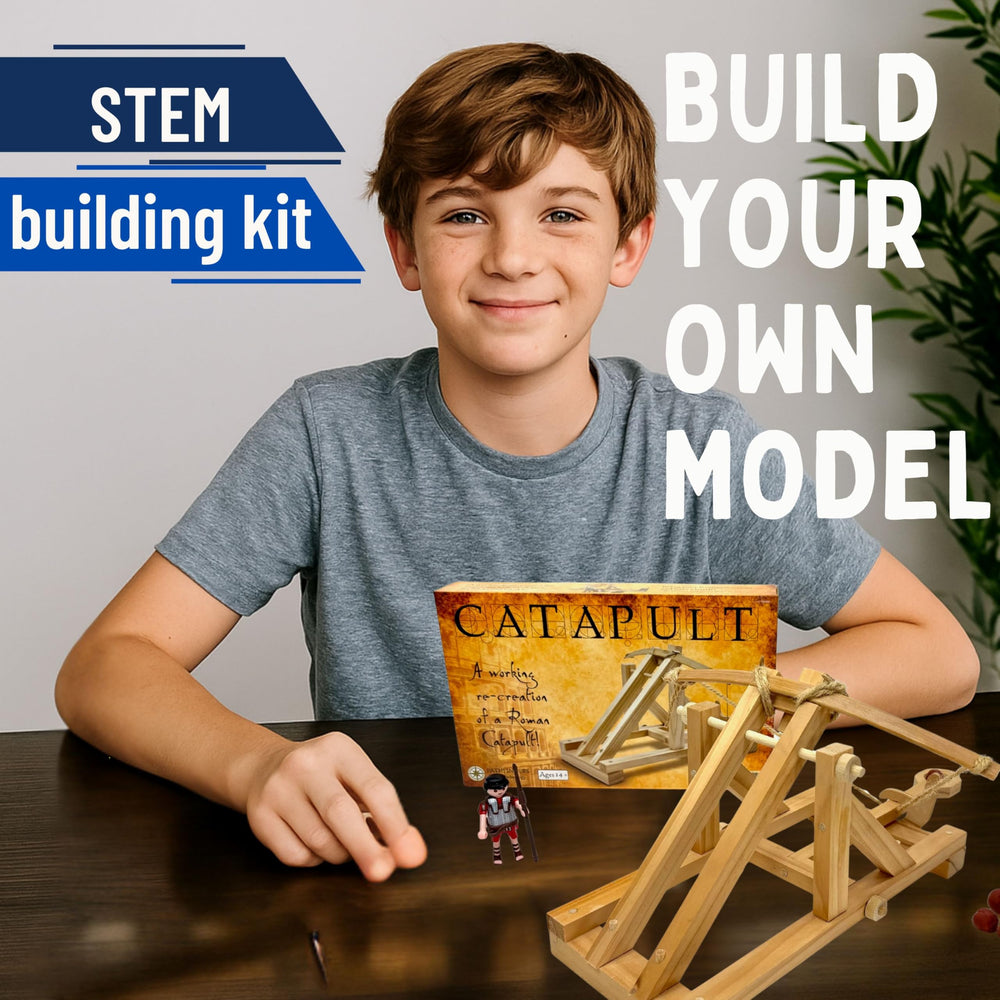 Pathfinders Roman Catapult launch demonstrates range and basic physics concepts.