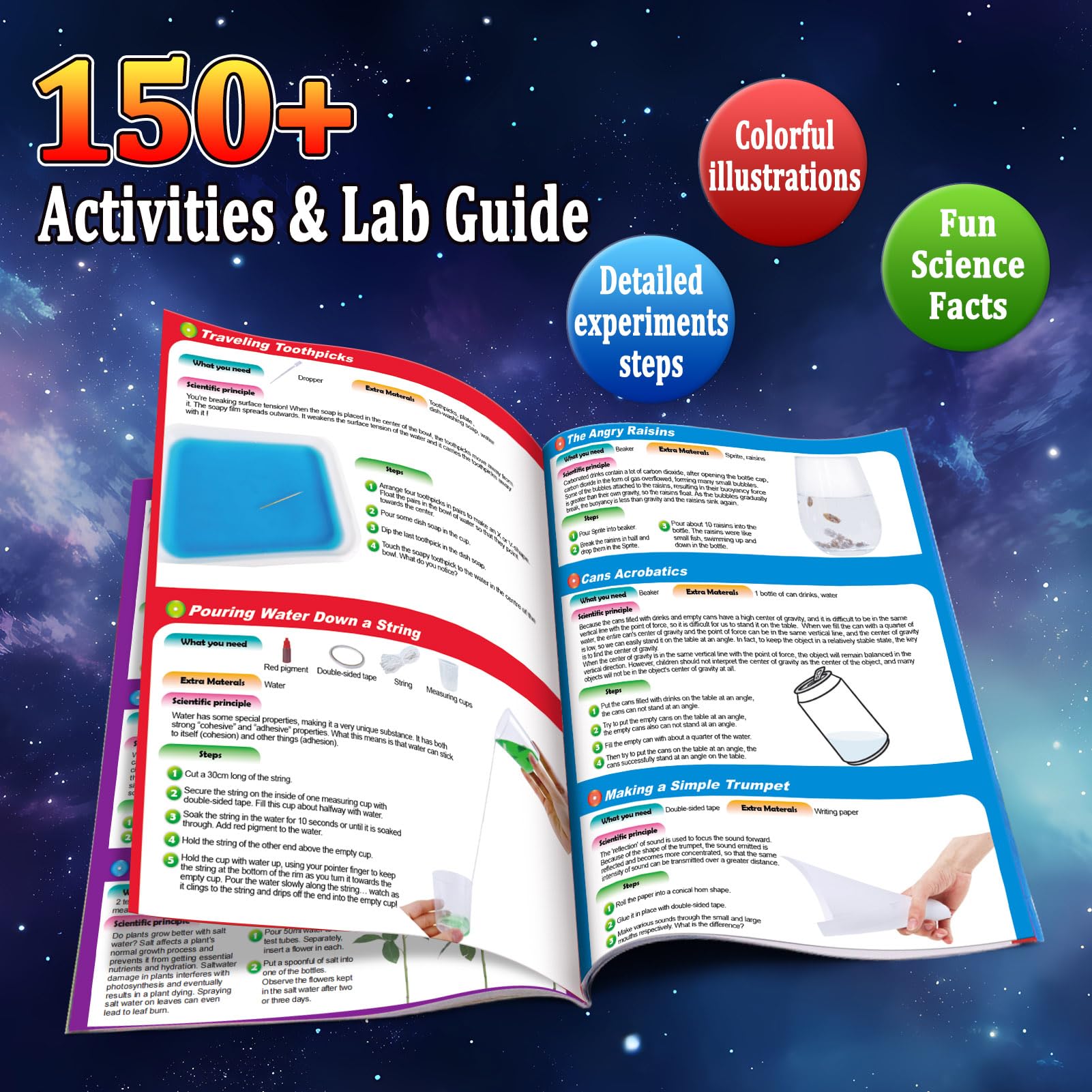 PATIFEED bubble science activity demonstrates safe chemical reactions at home