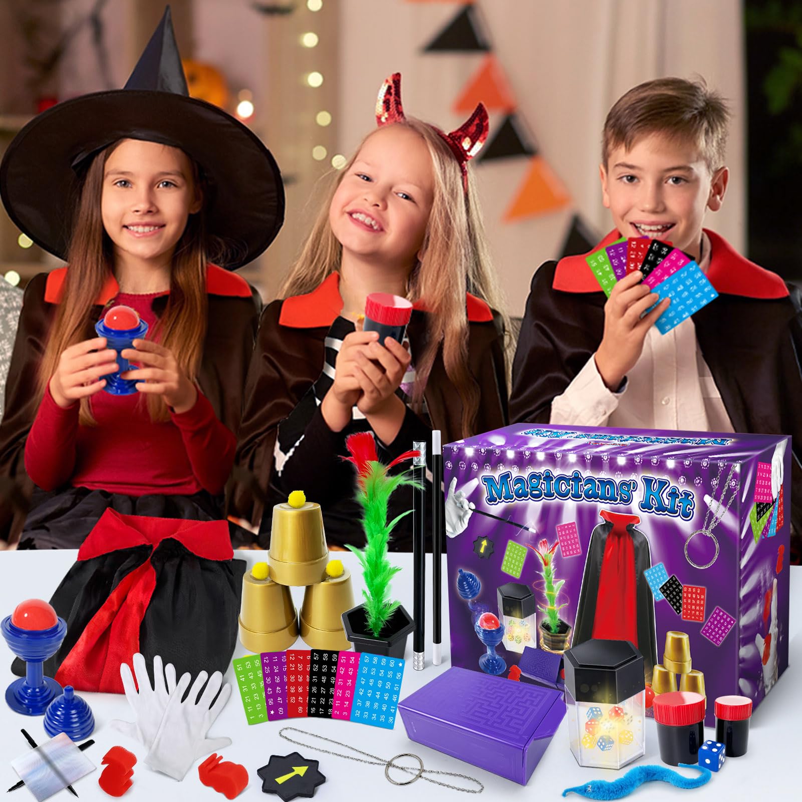 PATIFEED Magic Kit gift-ready set for budding magicians.