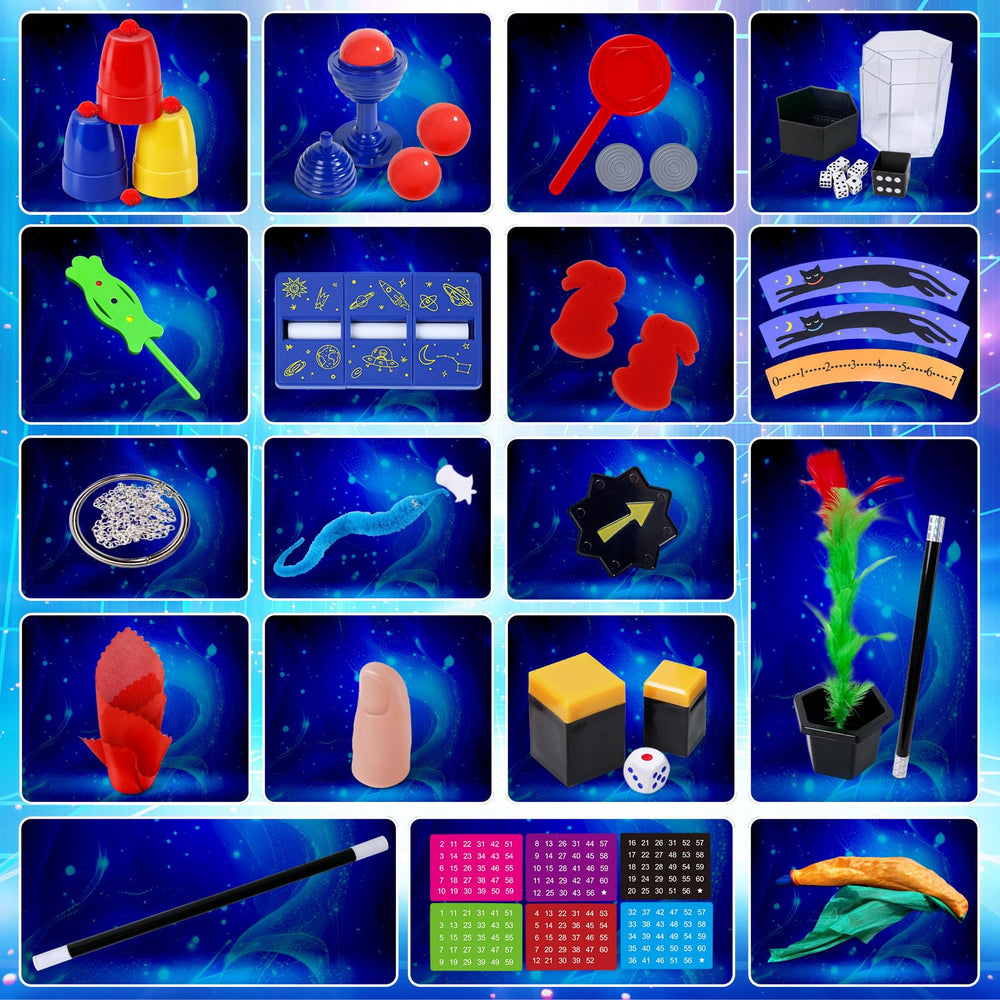 PATIFEED Magic Kit prop collection highlights beginner-friendly items.