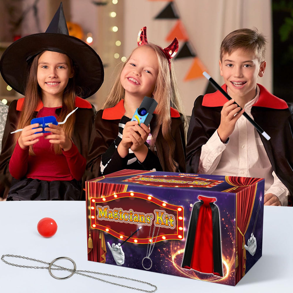 PATIFEED Magic Kit trick reveal action, showcasing a dramatic moment during playtime.
