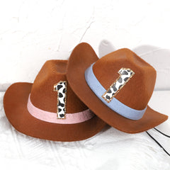PATRDIO cowboy hat pink photography prop for memorable family celebrations