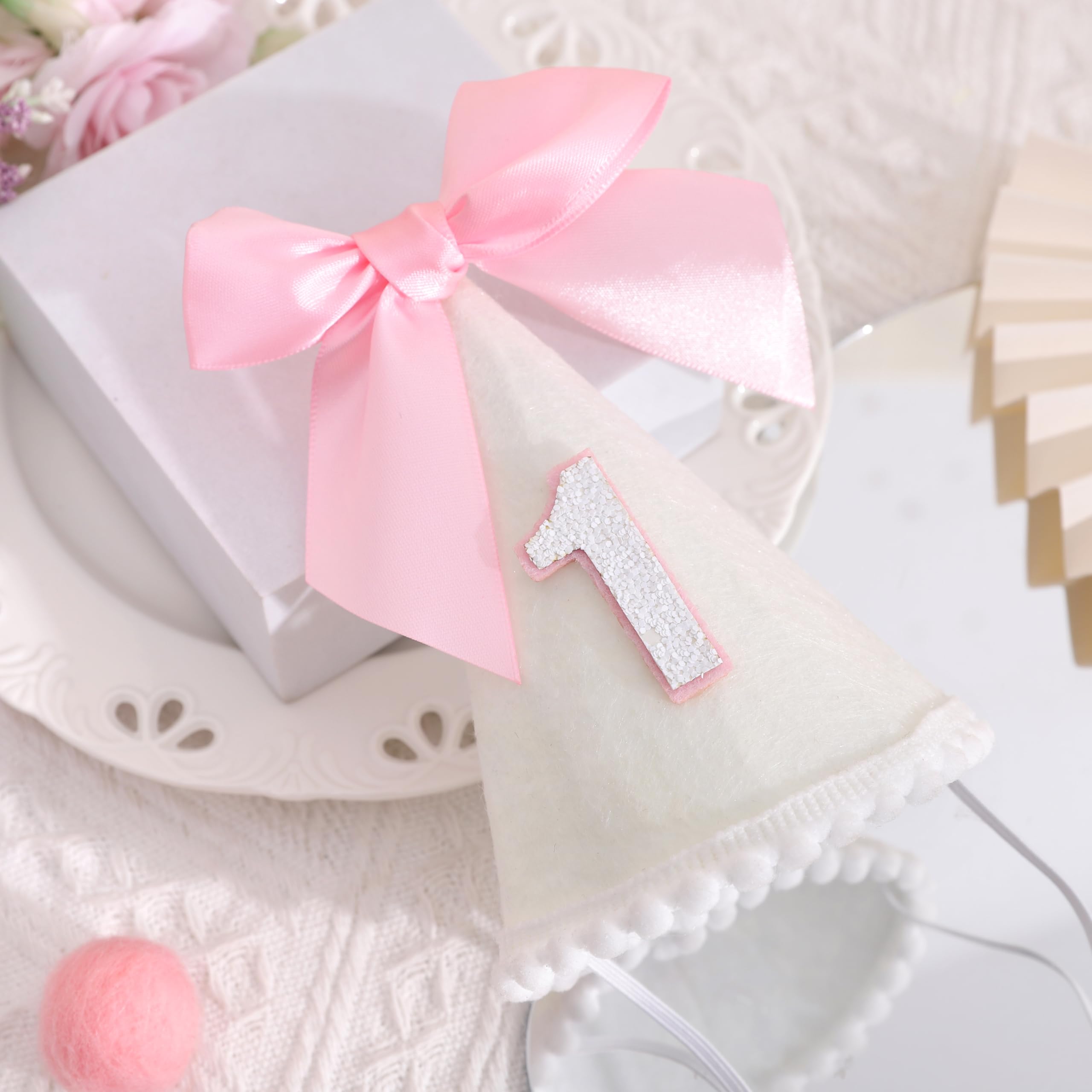 PATRDIO pink-bow-souvenir keepsake for commemorating birthday memories