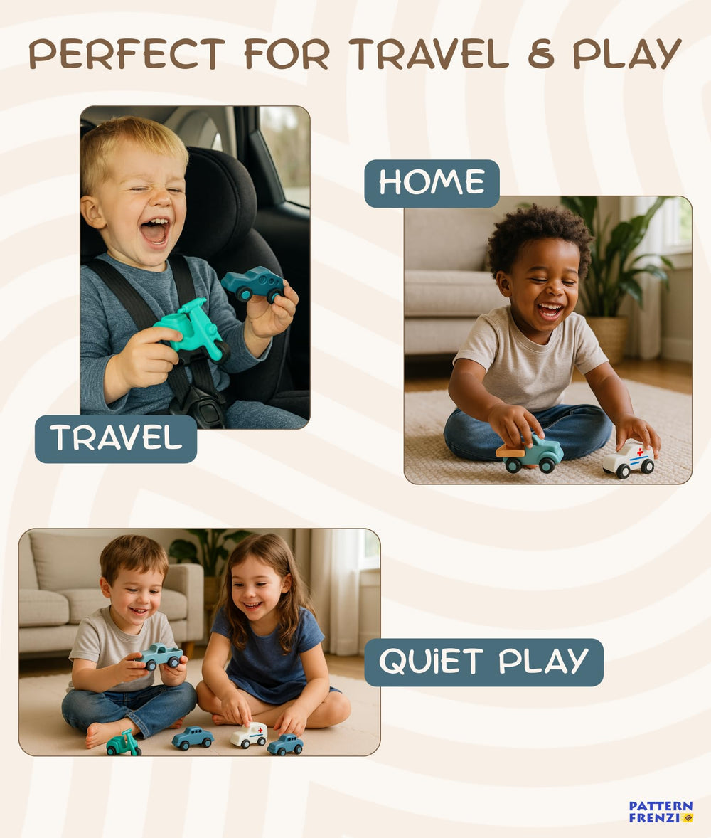Pattern Frenzi compact design fits small hands and travel bags easily.