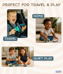 Pattern Frenzi compact design fits small hands and travel bags easily.