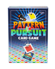 Pattern Pursuit card game setup for family game night, quick and easy to learn.
