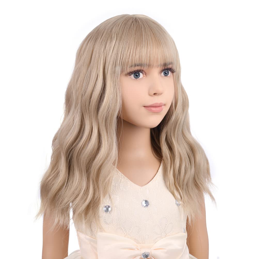 PATTNIUM flaxen wig, back view, lightweight comfort for long wear.