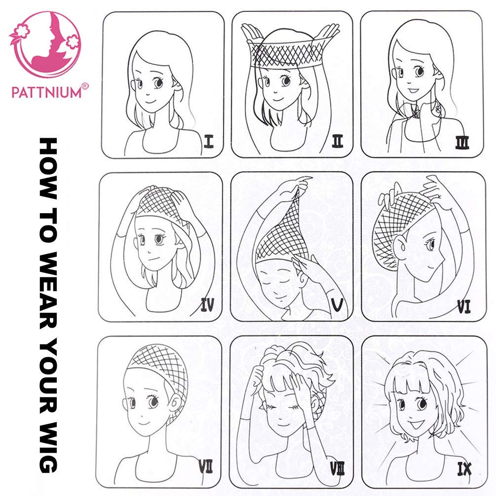 PATTNIUM kids wig, adjustable cap, one size fits most.
