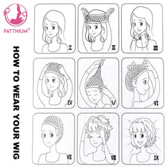 PATTNIUM kids wig, adjustable cap, one size fits most.