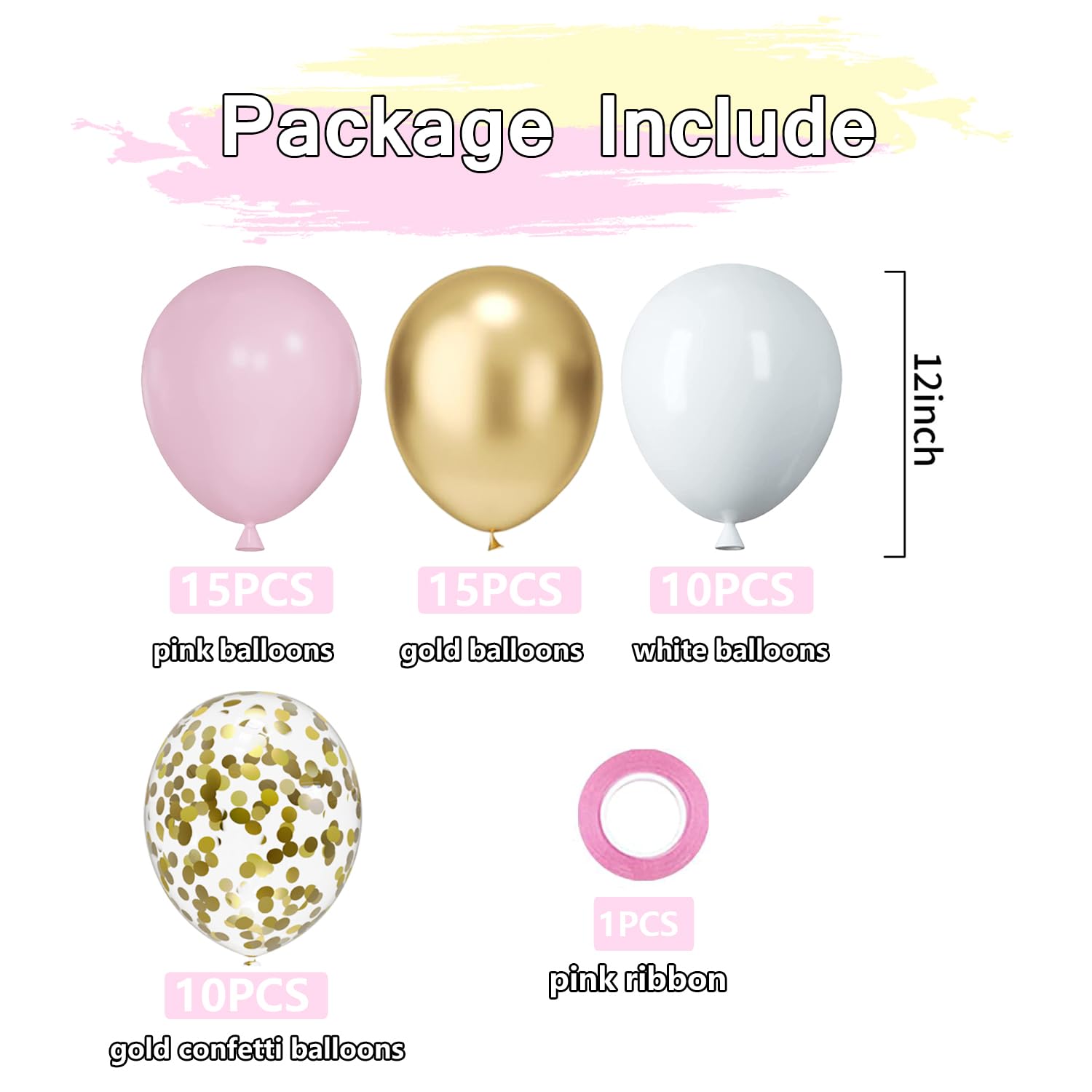 PATYDECRO metallic gold balloons add luxe accents to celebrations