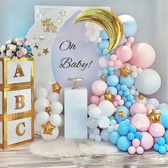 PATYDECRO wedding or bridal shower balloon accents for elegant decor