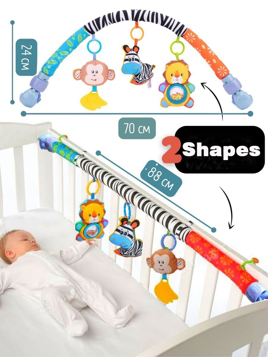Pau1Hami1ton Baby Mobile Crib adds soothing motion for naps.
