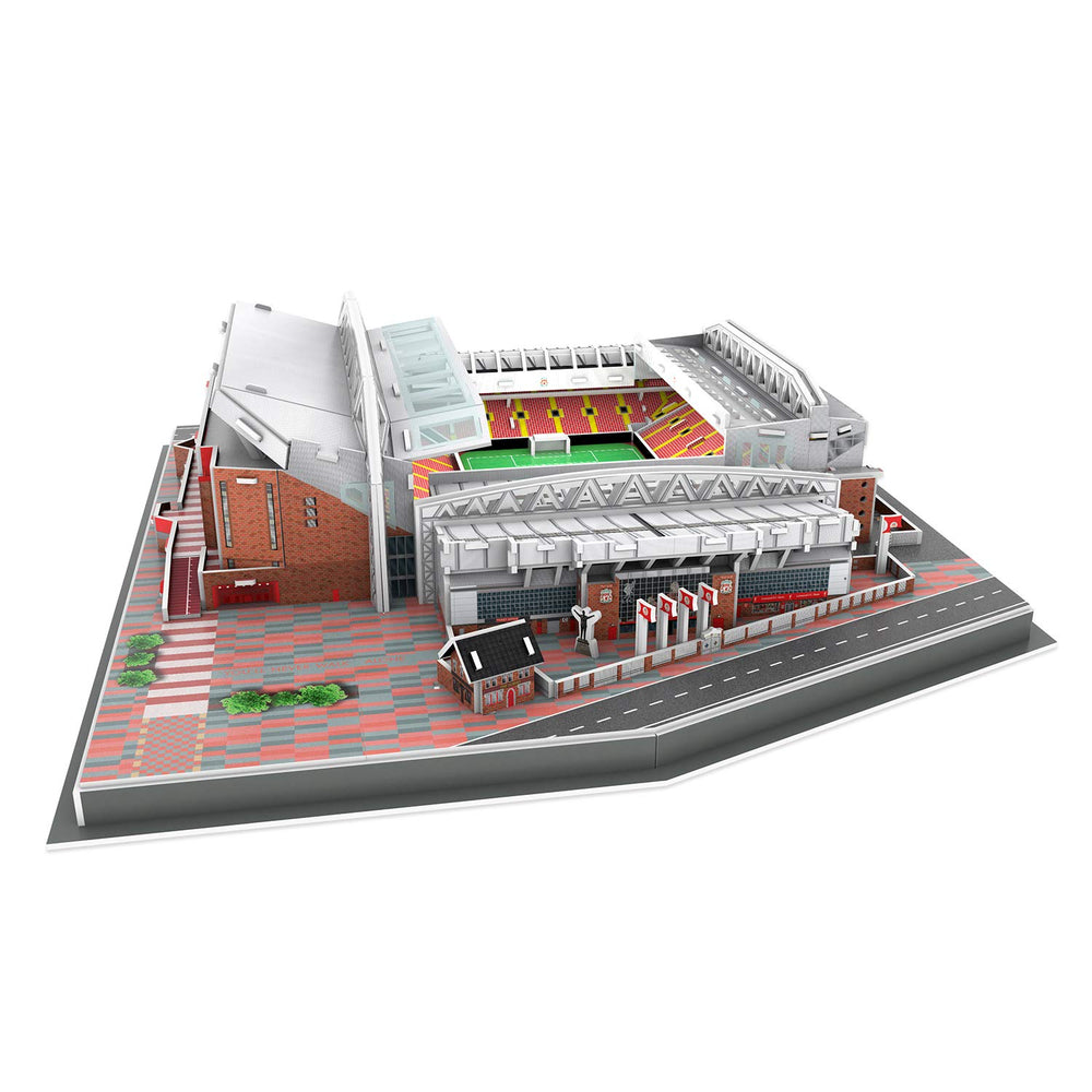 Paul Lamond Anfield 3D puzzle side view showing detailed stadium replica