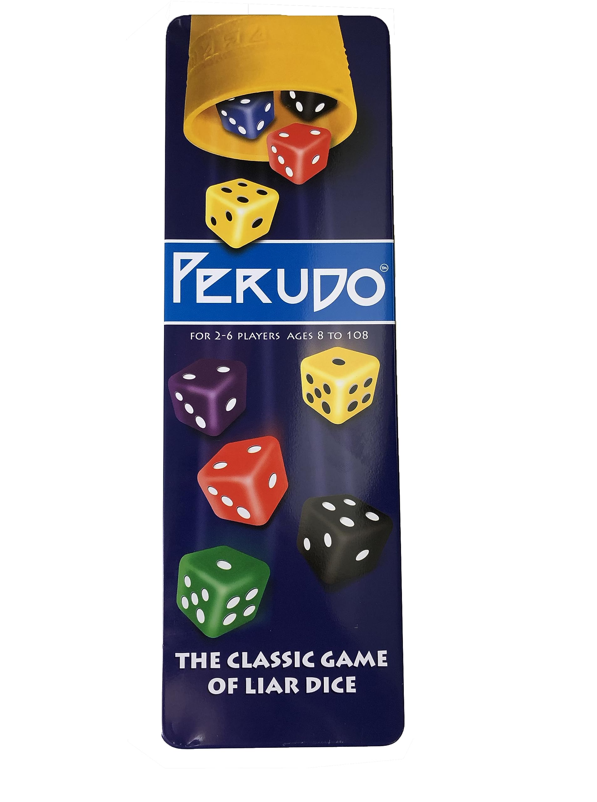 Paul Lamond Perudo cups and dice for quick, social bluffing plays