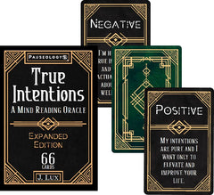 Pauseology True Intentions deck with magnetic box for easy storage and elegant presentation.