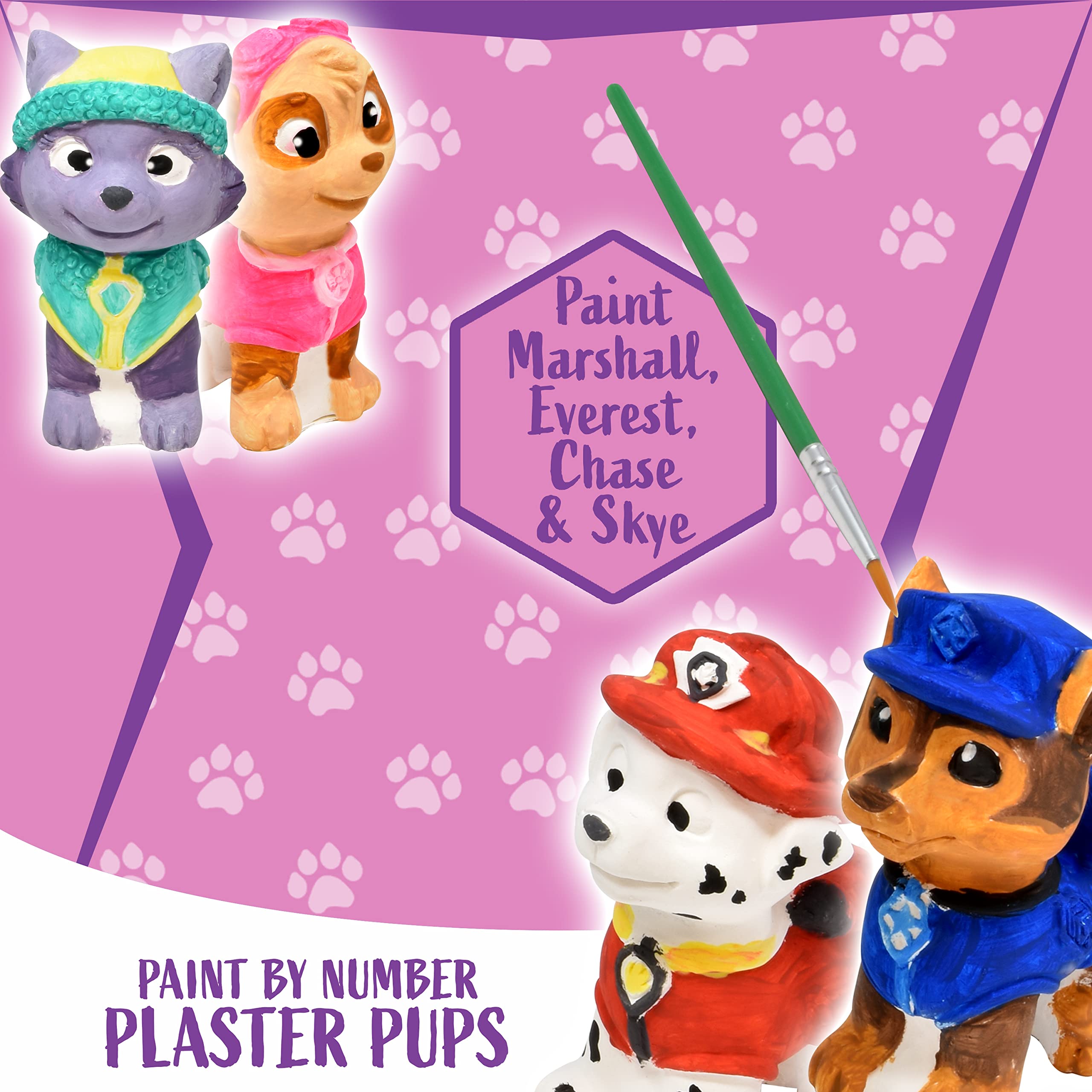 Paw Patrol 8 paints set provides vibrant colors for creative expression