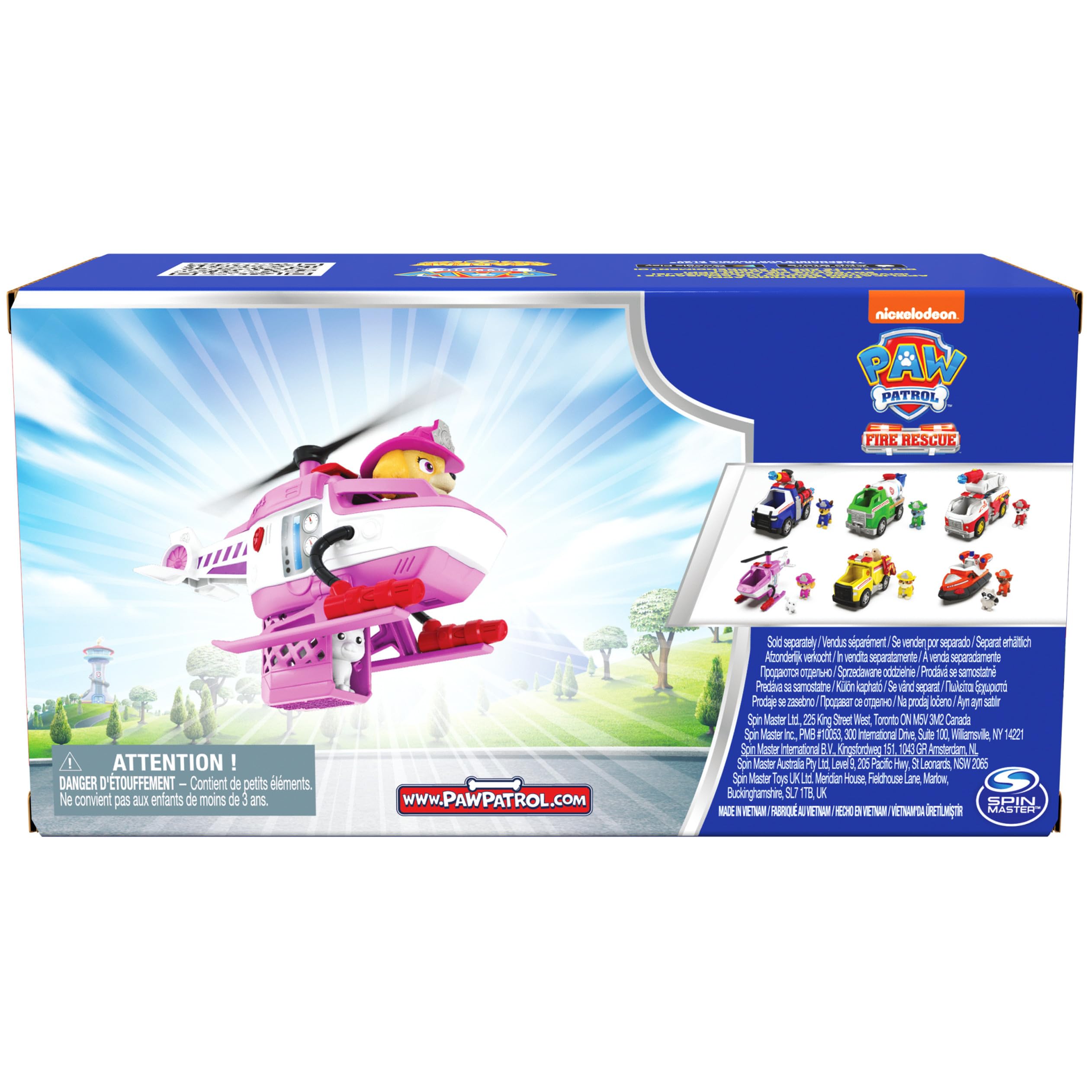 PAW Patrol toy helicopter is a great gift for kids 3 and up