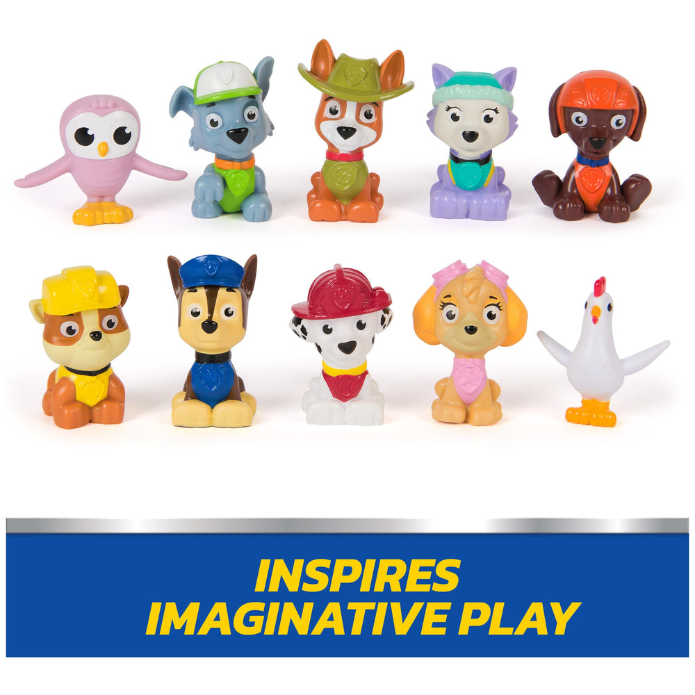 Paw Patrol animal figures Chickaletta and Lil' Hootie add cuddly companions