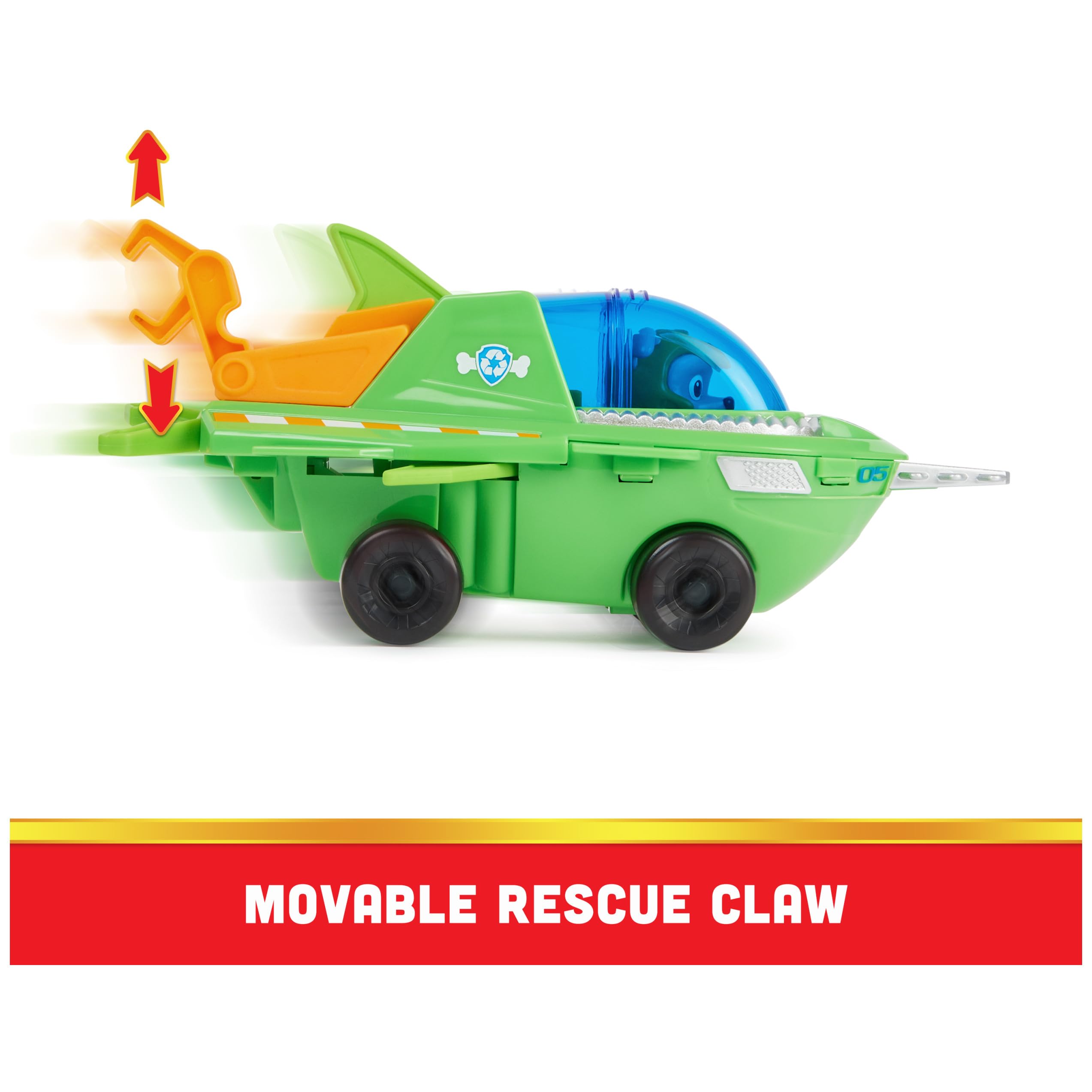 Drill tail and Sawfish blade ready to clear obstacles in pretend rescues.