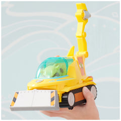 Drill tail and Hammerhead blade ready to clear obstacles during play