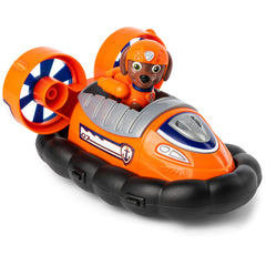 PAW Patrol Zuma's hovercraft detailing in a close-up view.