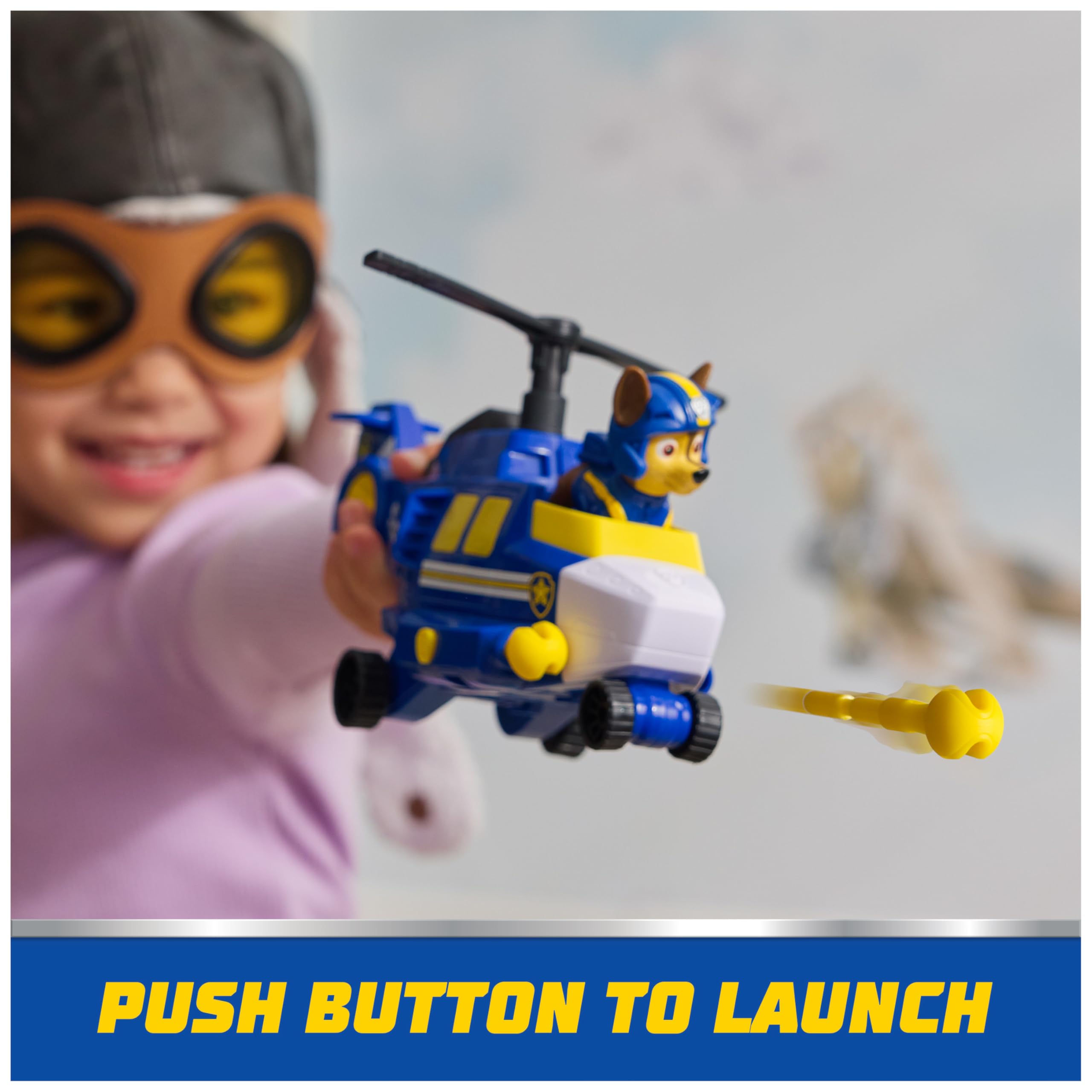 Chase figure stands over 2 inches tall for versatile display and play.