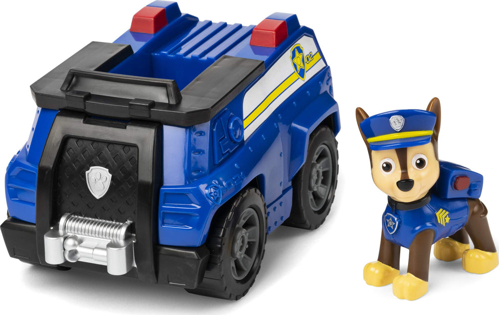 PAW Patrol Chase Patrol Cruiser front view showing authentic detailing for adventure