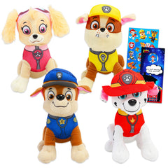 Paw Patrol Chase plush 7-inch, soft cuddle buddy for imaginative play.