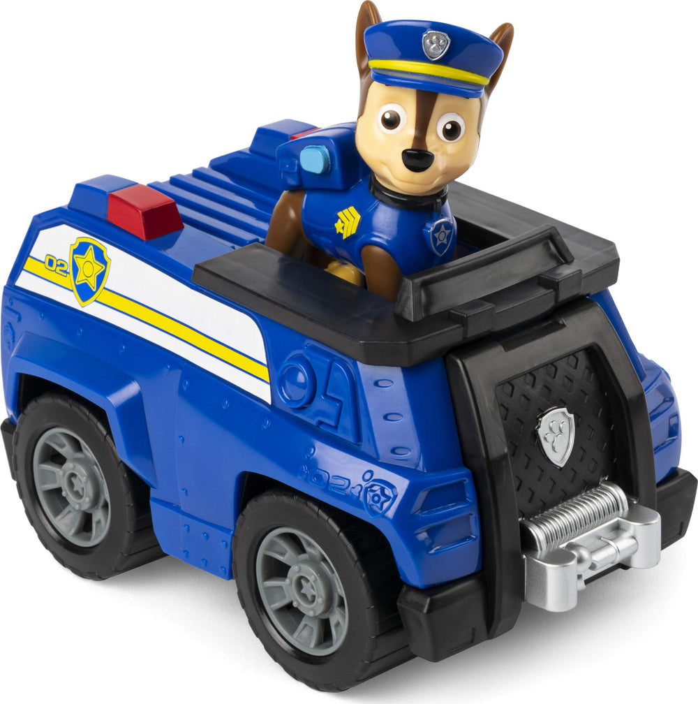 PAW Patrol Chase police uniform detail reinforcing brand recognition