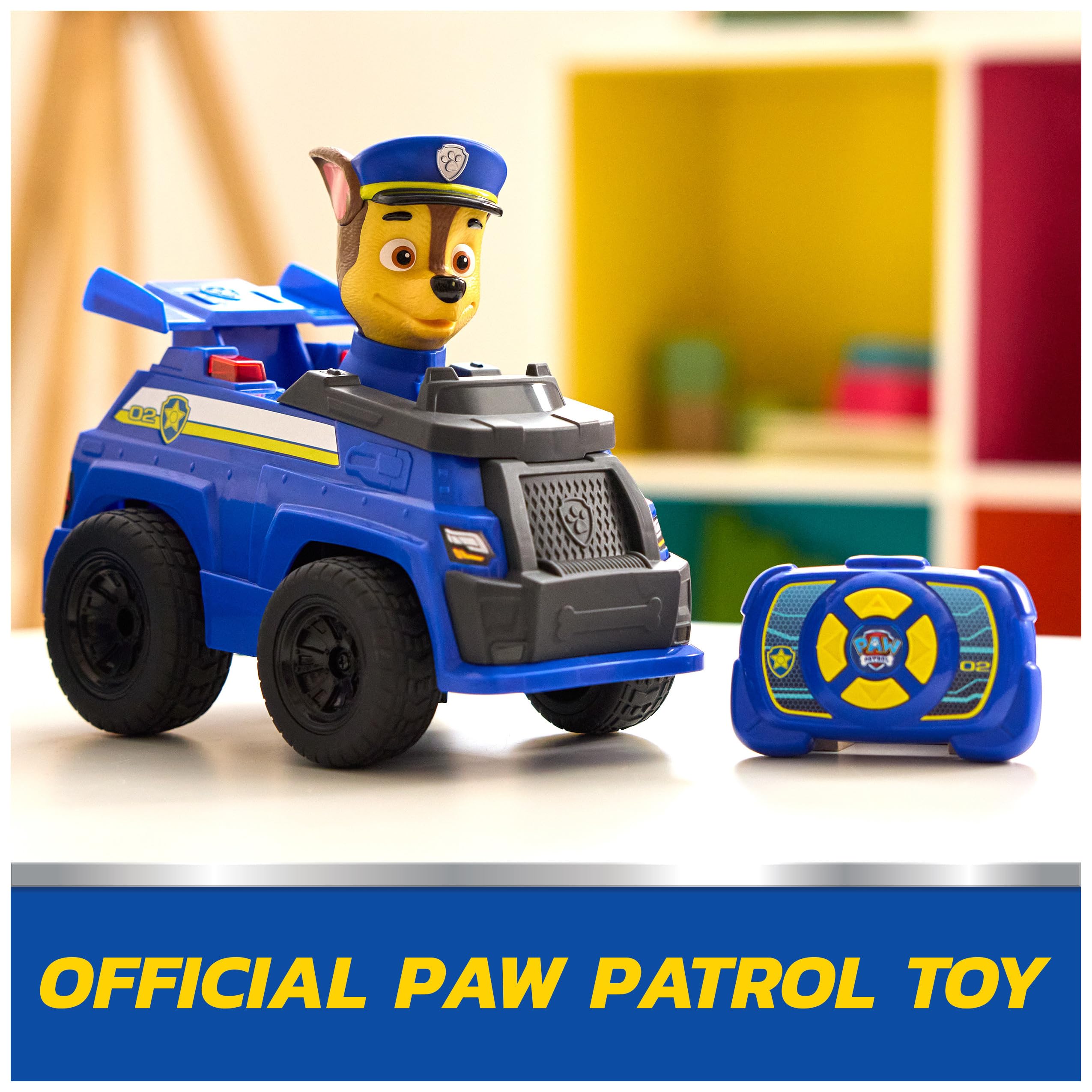 PAW Patrol Chase RC Action Cruiser authentic brand styling for imaginative storytelling