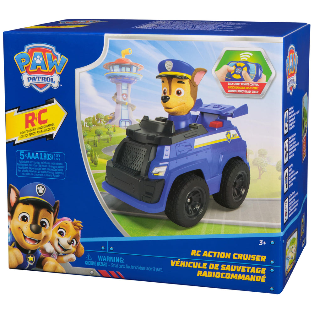 PAW Patrol Chase RC Action Cruiser imaginative play in home environments