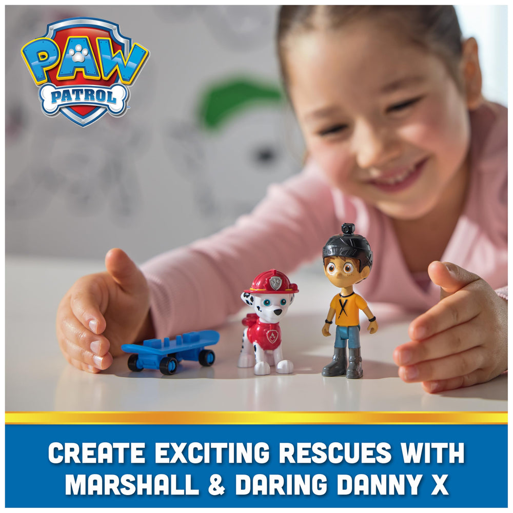 Paw Patrol Daring Danny X figure ready for action-packed adventures.
