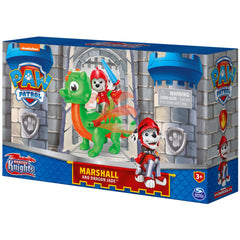 Easter gift idea featuring PAW Patrol Rescue Knights figures for ages 3+