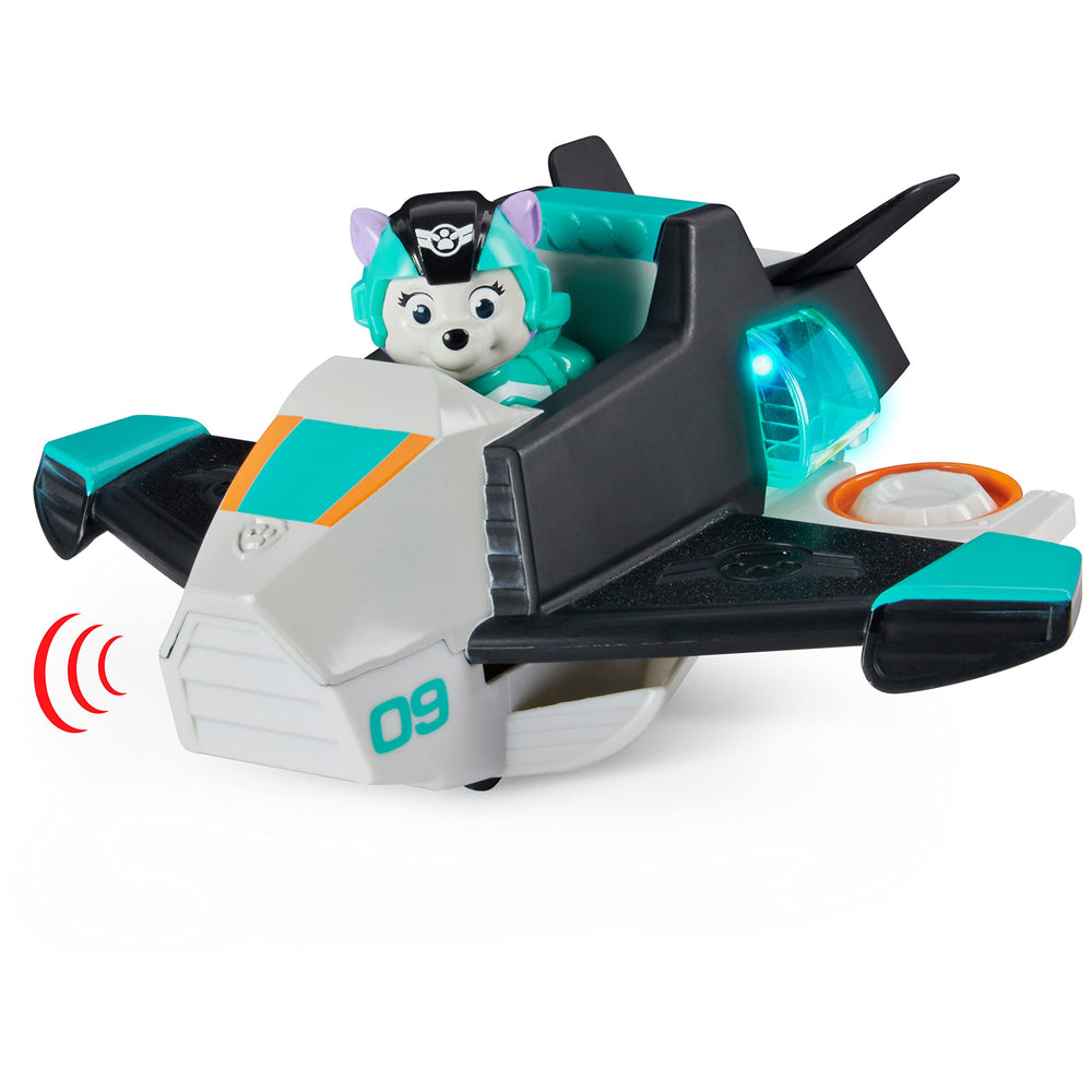 Paw Patrol Everest jet in rescue mode ready for action.