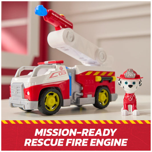 PAW Patrol Fire Rescue ladder action close-up for dynamic pretend play.